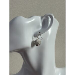 Swarovski Crystal Ball Earrings NWOT